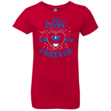 T-Shirts Red / YXS True Love Forever Blue Girls Premium T-Shirt