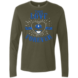 T-Shirts Military Green / Small True Love Forever Blue Men's Premium Long Sleeve