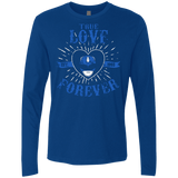 T-Shirts Royal / Small True Love Forever Blue Men's Premium Long Sleeve