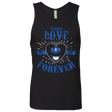 T-Shirts Black / Small True Love Forever Blue Men's Premium Tank Top