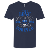 T-Shirts Midnight Navy / X-Small True Love Forever Blue Men's Premium V-Neck