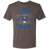 T-Shirts Macchiato / Small True Love Forever Blue Men's Triblend T-Shirt