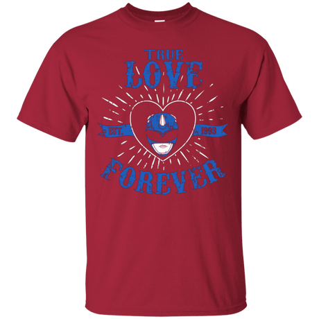 T-Shirts Cardinal / Small True Love Forever Blue T-Shirt