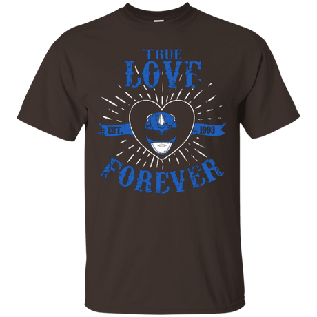T-Shirts Dark Chocolate / Small True Love Forever Blue T-Shirt