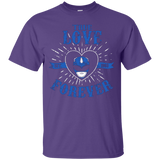 T-Shirts Purple / Small True Love Forever Blue T-Shirt