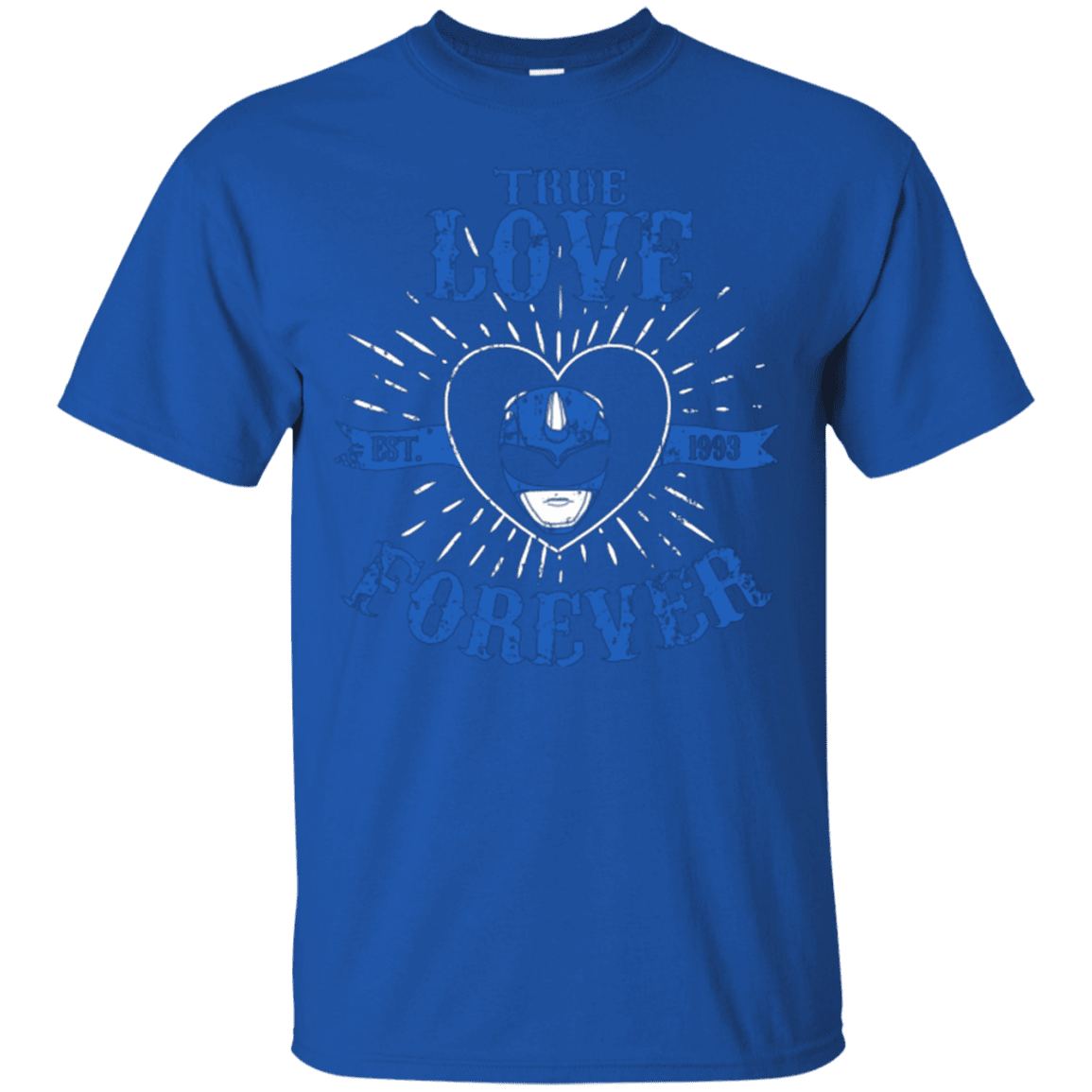 T-Shirts Royal / Small True Love Forever Blue T-Shirt