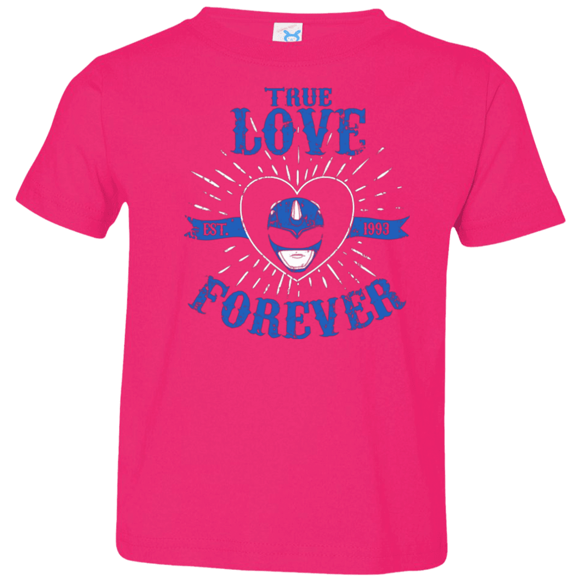 T-Shirts Hot Pink / 2T True Love Forever Blue Toddler Premium T-Shirt