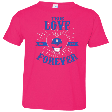 T-Shirts Hot Pink / 2T True Love Forever Blue Toddler Premium T-Shirt