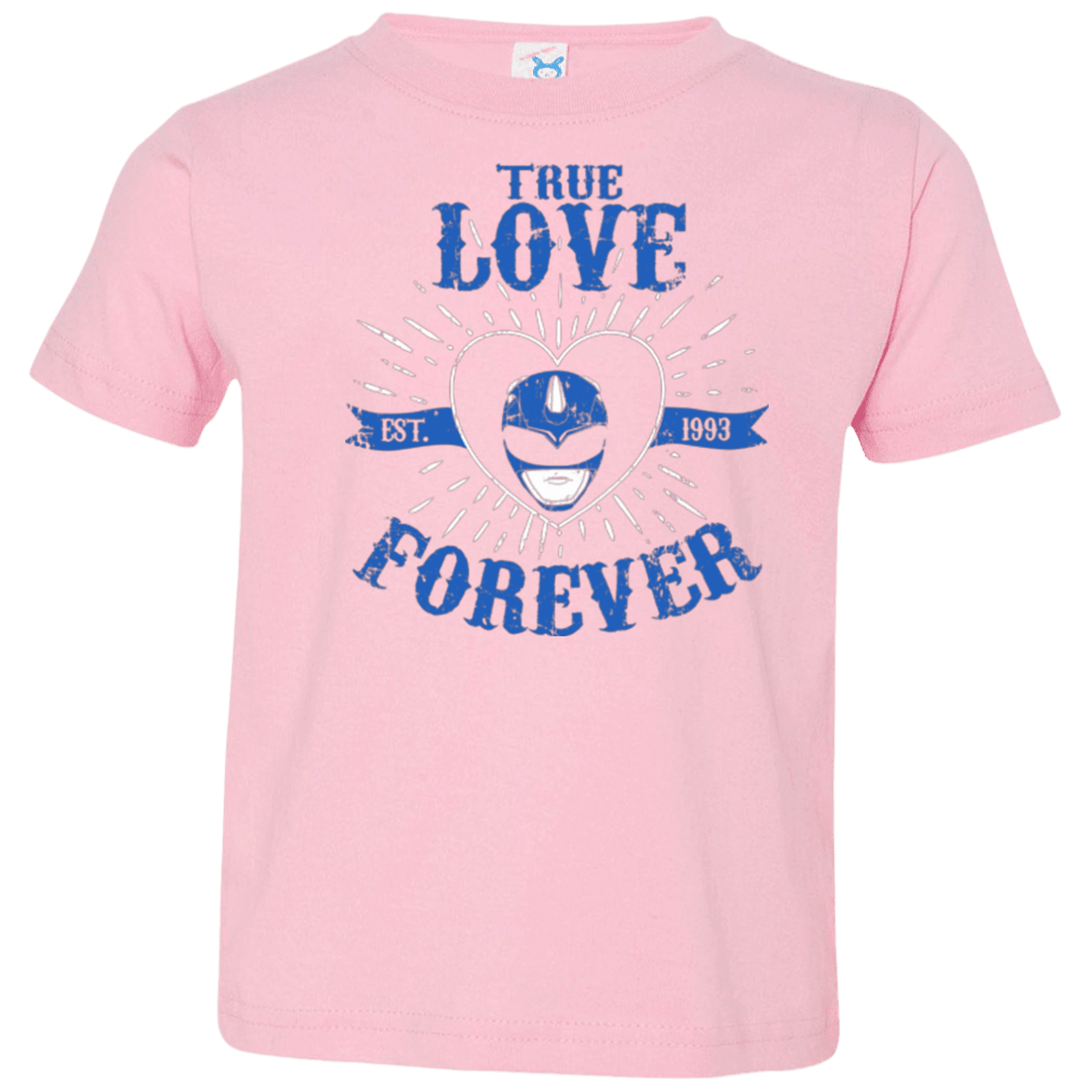 T-Shirts Pink / 2T True Love Forever Blue Toddler Premium T-Shirt
