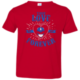 T-Shirts Red / 2T True Love Forever Blue Toddler Premium T-Shirt