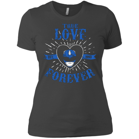 T-Shirts Heavy Metal / X-Small True Love Forever Blue Women's Premium T-Shirt