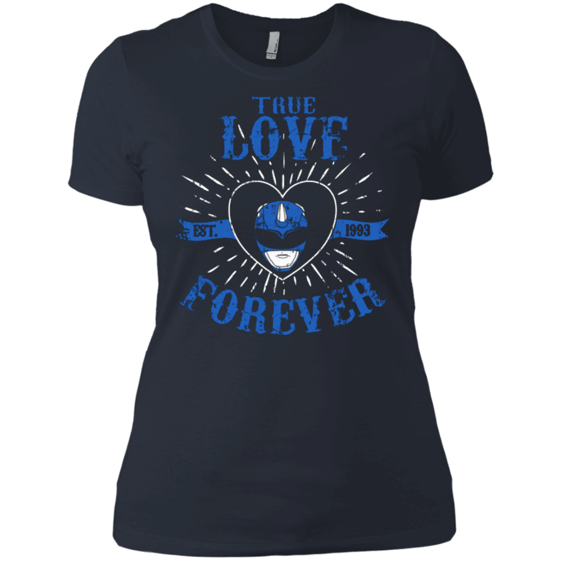 T-Shirts Indigo / X-Small True Love Forever Blue Women's Premium T-Shirt