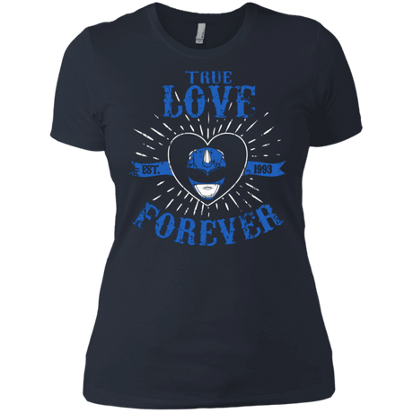 T-Shirts Indigo / X-Small True Love Forever Blue Women's Premium T-Shirt