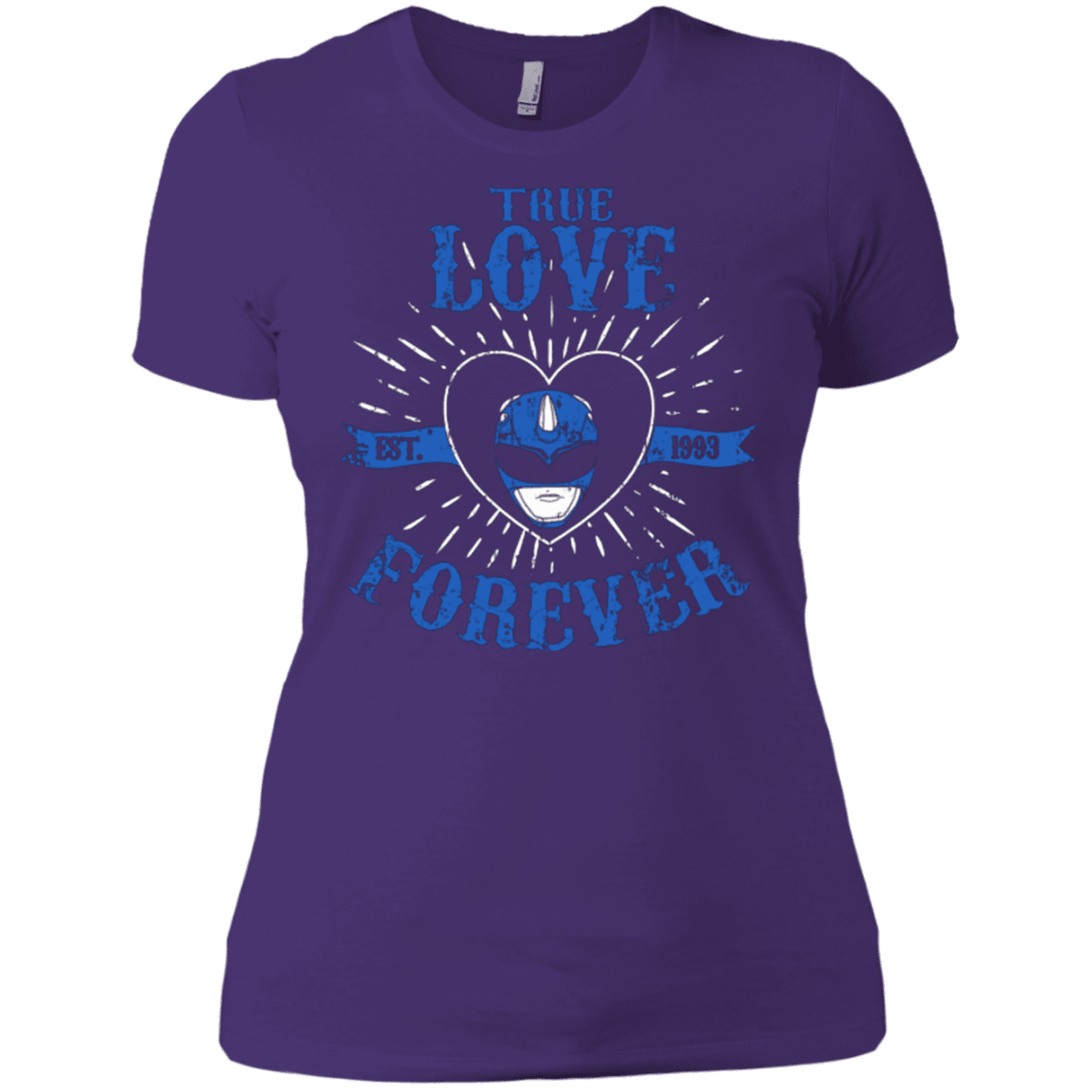 T-Shirts Purple / X-Small True Love Forever Blue Women's Premium T-Shirt
