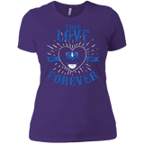 T-Shirts Purple / X-Small True Love Forever Blue Women's Premium T-Shirt