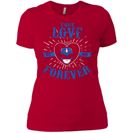 T-Shirts Red / X-Small True Love Forever Blue Women's Premium T-Shirt