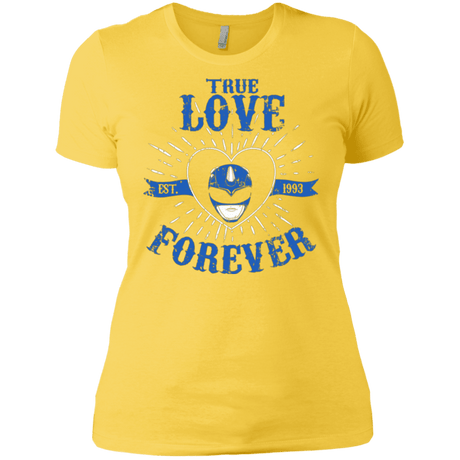 T-Shirts Vibrant Yellow / X-Small True Love Forever Blue Women's Premium T-Shirt