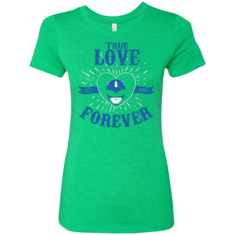 T-Shirts Envy / Small True Love Forever Blue Women's Triblend T-Shirt