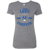 T-Shirts Premium Heather / Small True Love Forever Blue Women's Triblend T-Shirt