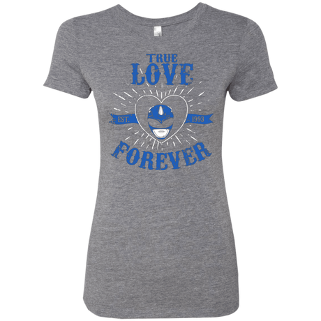 T-Shirts Premium Heather / Small True Love Forever Blue Women's Triblend T-Shirt