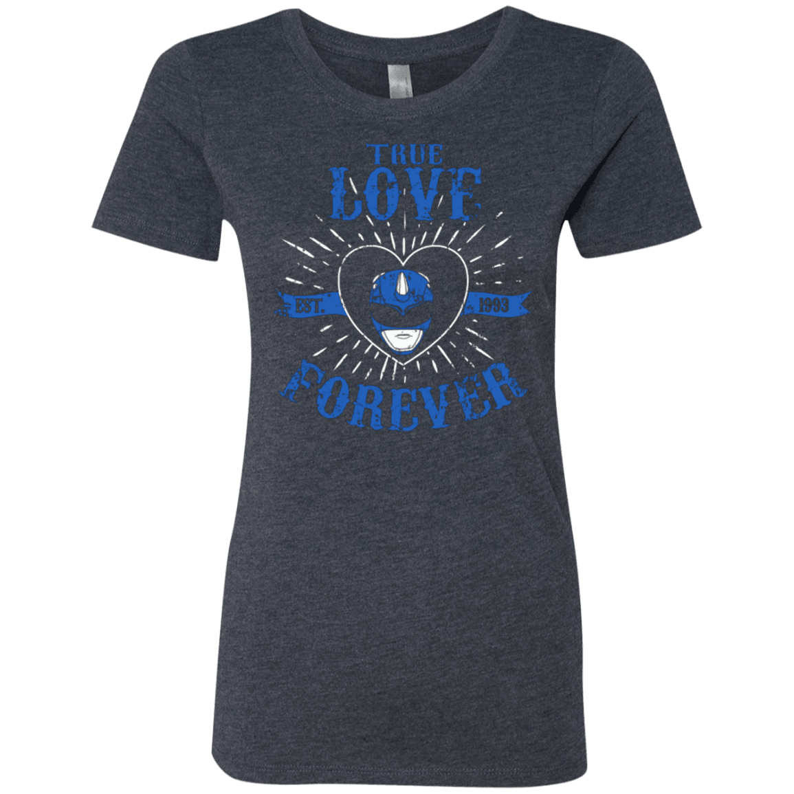 T-Shirts Vintage Navy / Small True Love Forever Blue Women's Triblend T-Shirt