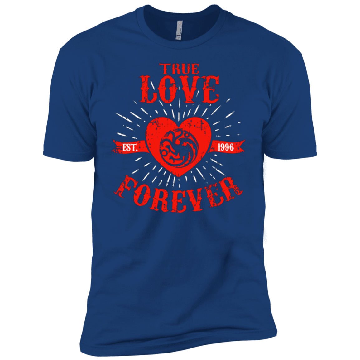 T-Shirts Royal / YXS True Love Forever Dragon Boys Premium T-Shirt