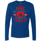 T-Shirts Royal / Small True Love Forever Dragon Men's Premium Long Sleeve