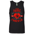 T-Shirts Black / Small True Love Forever Dragon Men's Premium Tank Top