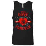 T-Shirts Black / Small True Love Forever Dragon Men's Premium Tank Top