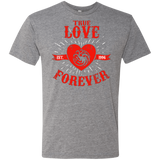 T-Shirts Premium Heather / Small True Love Forever Dragon Men's Triblend T-Shirt