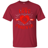 T-Shirts Cardinal / Small True Love Forever Dragon T-Shirt