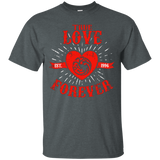 T-Shirts Dark Heather / Small True Love Forever Dragon T-Shirt