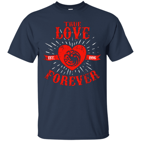 T-Shirts Navy / Small True Love Forever Dragon T-Shirt