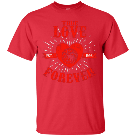 T-Shirts Red / Small True Love Forever Dragon T-Shirt