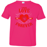 T-Shirts Hot Pink / 2T True Love Forever Dragon Toddler Premium T-Shirt