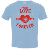 T-Shirts Light Blue / 2T True Love Forever Dragon Toddler Premium T-Shirt