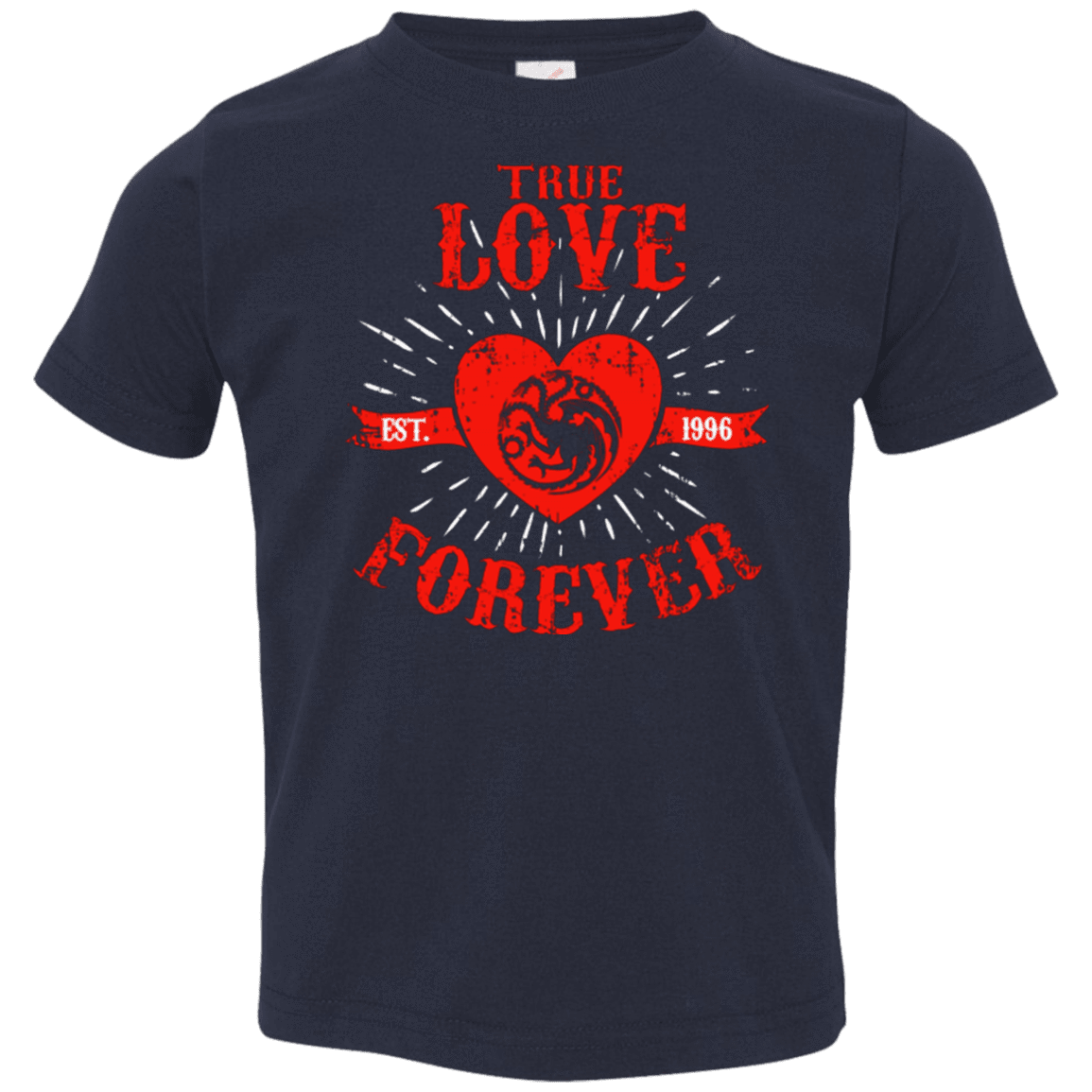 T-Shirts Navy / 2T True Love Forever Dragon Toddler Premium T-Shirt