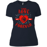 T-Shirts Midnight Navy / X-Small True Love Forever Dragon Women's Premium T-Shirt