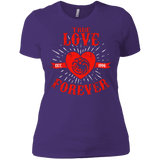 T-Shirts Purple / X-Small True Love Forever Dragon Women's Premium T-Shirt