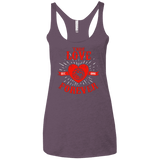 T-Shirts Vintage Purple / X-Small True Love Forever Dragon Women's Triblend Racerback Tank