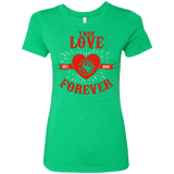 T-Shirts Envy / Small True Love Forever Dragon Women's Triblend T-Shirt