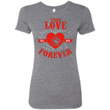 T-Shirts Premium Heather / Small True Love Forever Dragon Women's Triblend T-Shirt