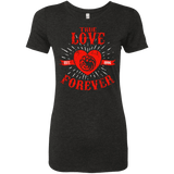 T-Shirts Vintage Black / Small True Love Forever Dragon Women's Triblend T-Shirt
