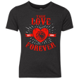 T-Shirts Vintage Black / YXS True Love Forever Dragon Youth Triblend T-Shirt