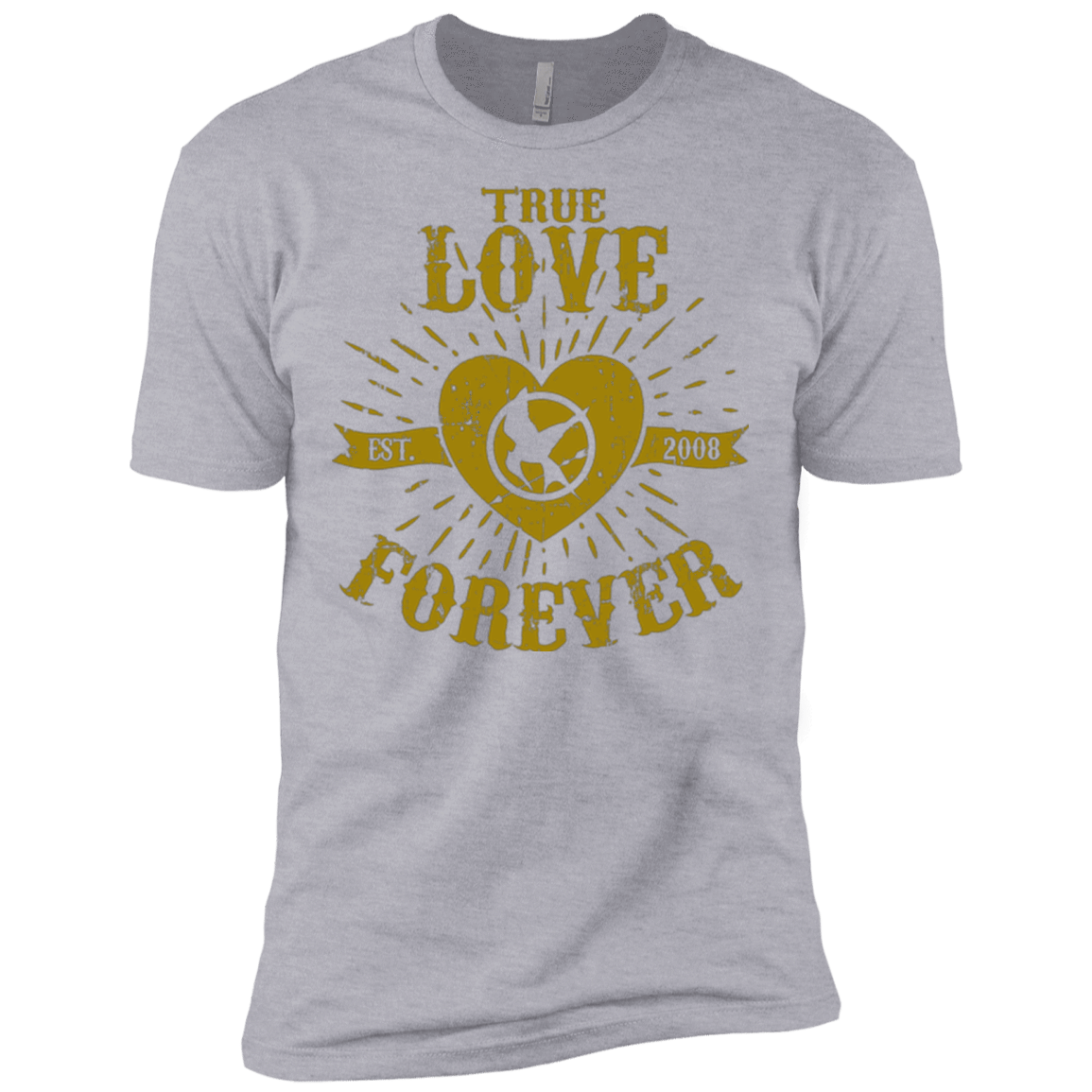 T-Shirts Heather Grey / X-Small True Love Forever Games Men's Premium T-Shirt