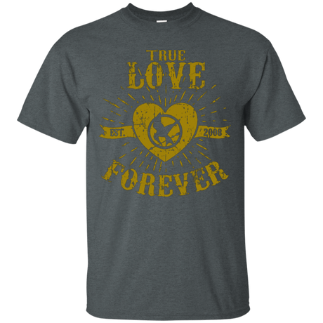 T-Shirts Dark Heather / Small True Love Forever Games T-Shirt