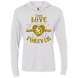 T-Shirts Heather White / X-Small True Love Forever Games Triblend Long Sleeve Hoodie Tee