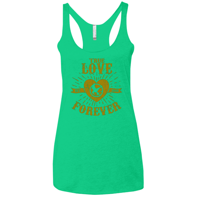 T-Shirts Envy / X-Small True Love Forever Games Women's Triblend Racerback Tank