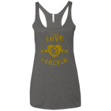 T-Shirts Premium Heather / X-Small True Love Forever Games Women's Triblend Racerback Tank