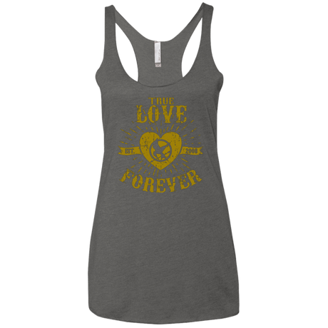T-Shirts Premium Heather / X-Small True Love Forever Games Women's Triblend Racerback Tank